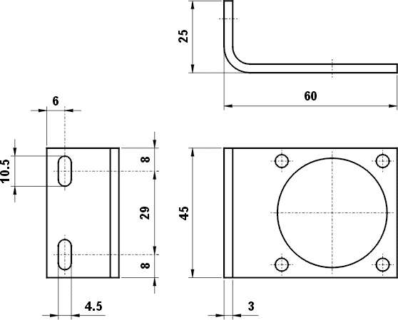 Mounting bracket G3/8