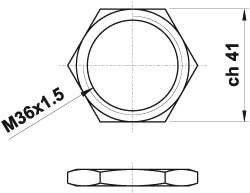 mounting ring G3/8