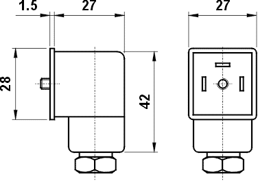 connector 30 mm