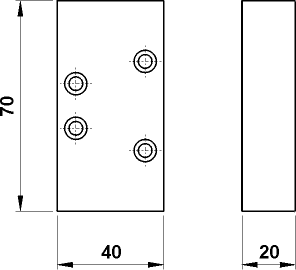 blanking plate