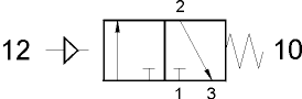 pneumatically actuated